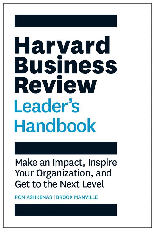 Produktbild: Harvard Business Review Leader's Handbook