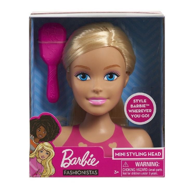 Produktbild: Barbie Mini Styling Head - Blondes Haar