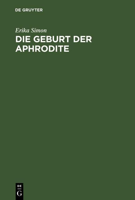 Produktbild: Die Geburt der Aphrodite