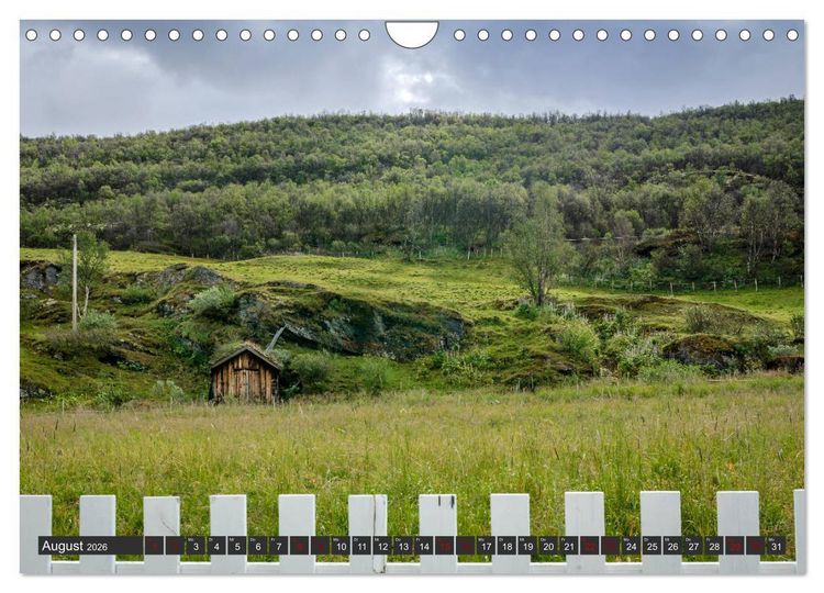 Produktbild: Norwegen, Oppland (Wandkalender 2026 DIN A4 quer), CALVENDO Monatskalender
