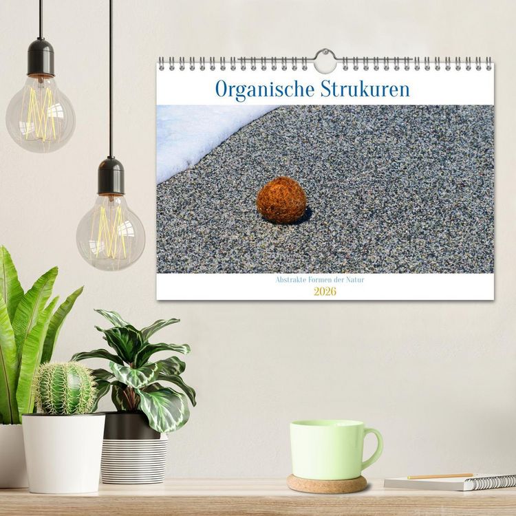 Produktbild: organische Strukturen Abstrakte Formen der Natur (Wandkalender 2026 DIN A4 quer), CALVENDO Monatskalender