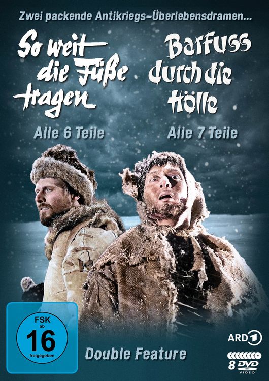 Produktbild: So weit die F&uuml;&szlig;e tragen + Barfu&szlig; durch die H&ouml;lle - Double Feature Special Edition [8 DVDs]