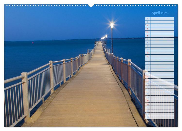 Produktbild: Zwischen Harz und Meer (hochwertiger Premium Wandkalender 2026 DIN A2 quer), Kunstdruck in Hochglanz