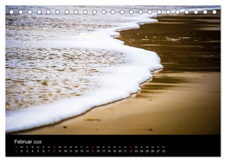 Produktbild: Die Oregon-K&uuml;ste (Tischkalender 2026 DIN A5 quer), CALVENDO Monatskalender