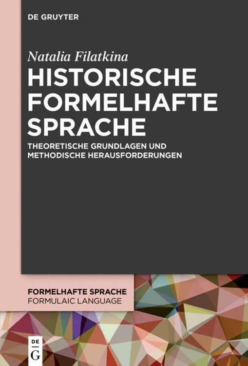 Produktbild: Historische formelhafte Sprache