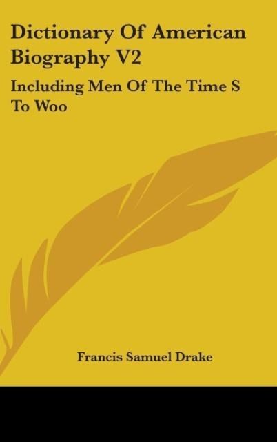 Produktbild: Dictionary Of American Biography V2