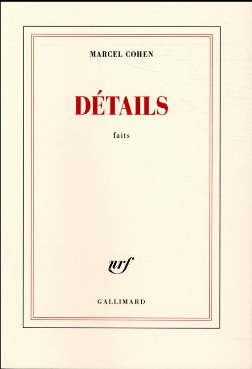 Produktbild: D&eacute;tails : faits