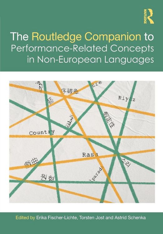 Produktbild: The Routledge Companion to Performance-Related Concepts in Non-European Languages