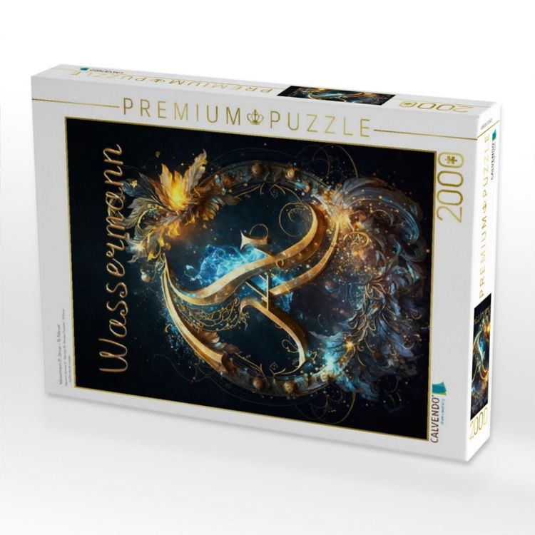 Produktbild: CALVENDO Puzzle Wassermann 21. Januar - 19. Februar | 2000 Teile Lege-Gr&ouml;&szlig;e 90x67cm Foto-Puzzle f&uuml;r gl&uuml;ckliche Stunden