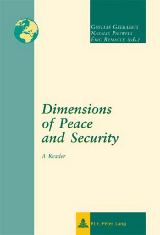 Produktbild: Dimensions of Peace and Security