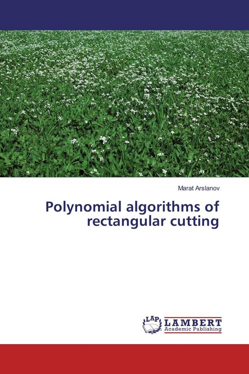 Produktbild: Polynomial algorithms of rectangular cutting