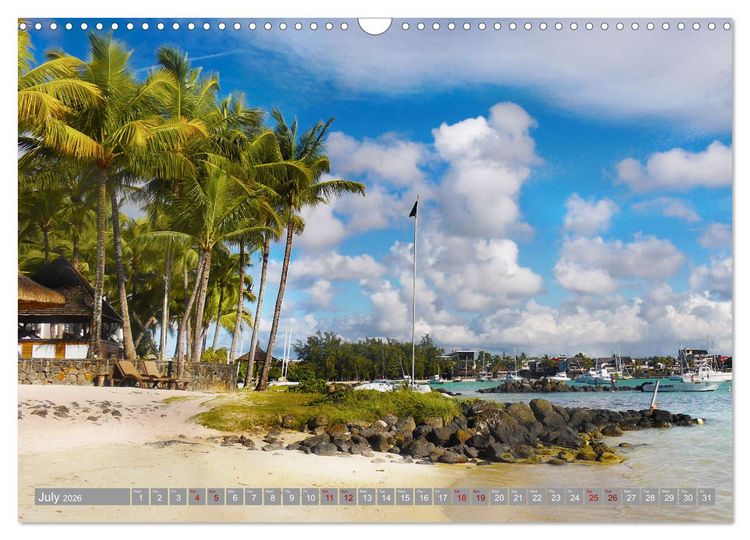 Produktbild: Mauritius A Tropical Paradise in The Indian Ocean (Wall Calendar 2026 DIN A3 landscape), CALVENDO 12 Month Wall Calendar