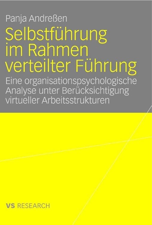 Produktbild: Selbstf&uuml;hrung im Rahmen verteilter F&uuml;hrung