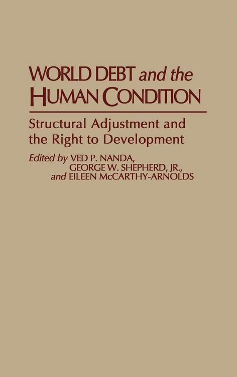 Produktbild: World Debt and the Human Condition