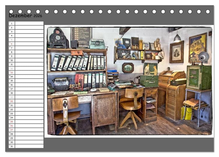 Produktbild: Der Charme der 60er Jahre (Tischkalender 2026 DIN A5 quer), CALVENDO Monatskalender