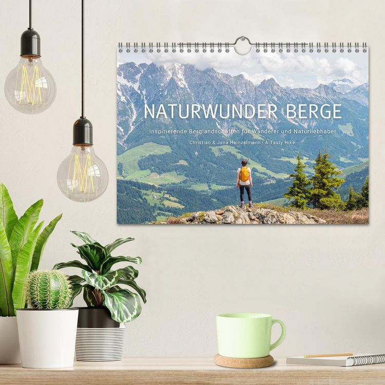 Produktbild: Naturwunder Berge (Wandkalender 2026 DIN A4 quer), CALVENDO Monatskalender