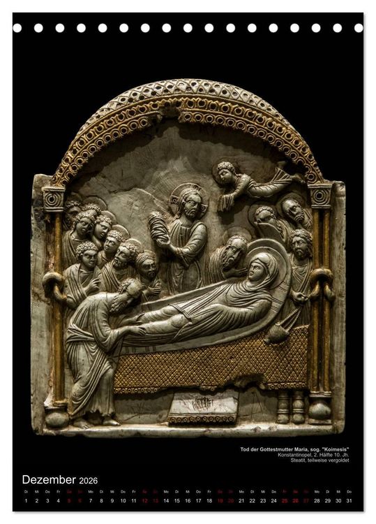Produktbild: Maria - Mutter Gottes (Tischkalender 2026 DIN A5 hoch), CALVENDO Monatskalender