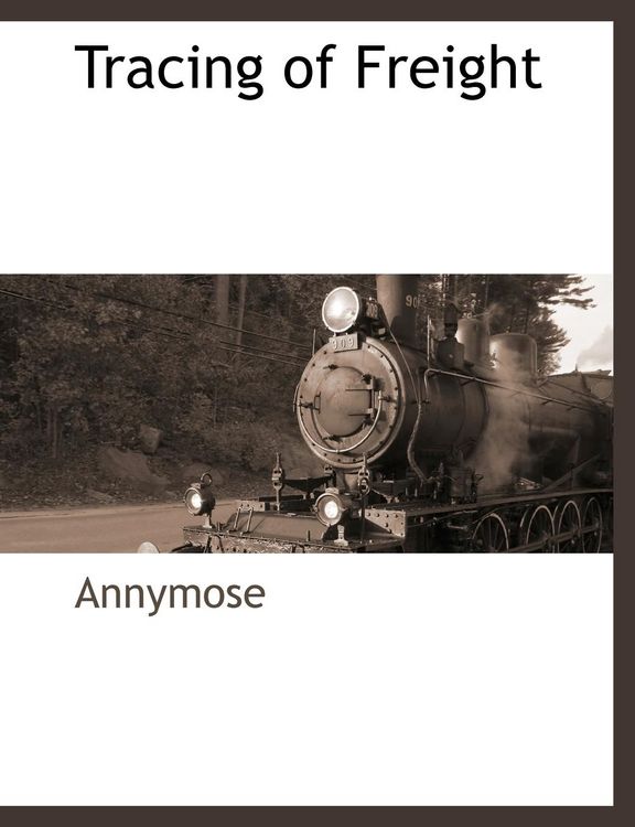 Produktbild: Tracing of Freight