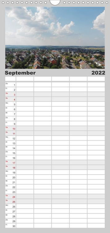 Produktbild: Familienplaner Gerstetten (Wandkalender 2022 , 21 cm x 45 cm, hoch)