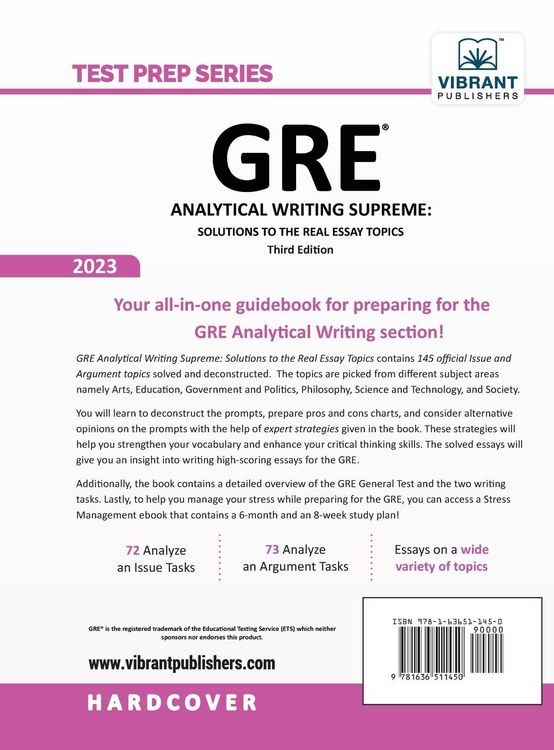 Produktbild: GRE Analytical Writing Supreme