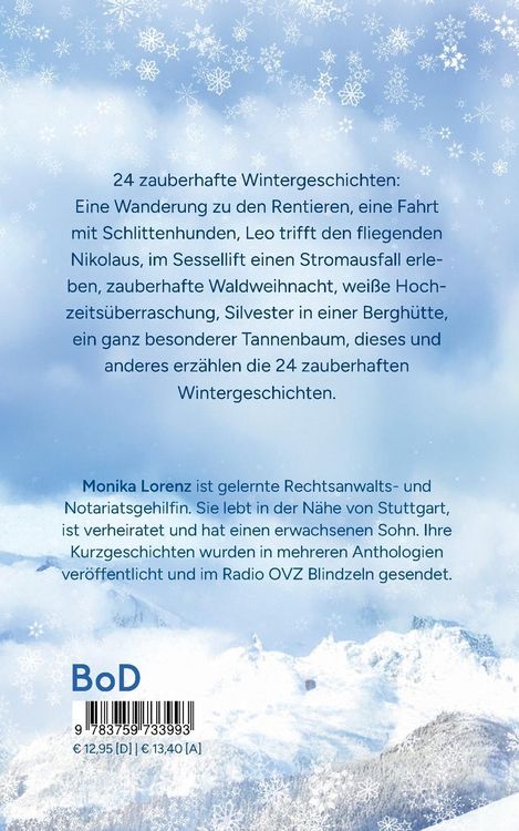 Produktbild: 24 zauberhafte Wintergeschichten