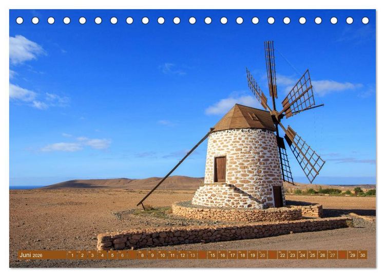 Produktbild: Fuerteventura (Tischkalender 2026 DIN A5 quer), CALVENDO Monatskalender