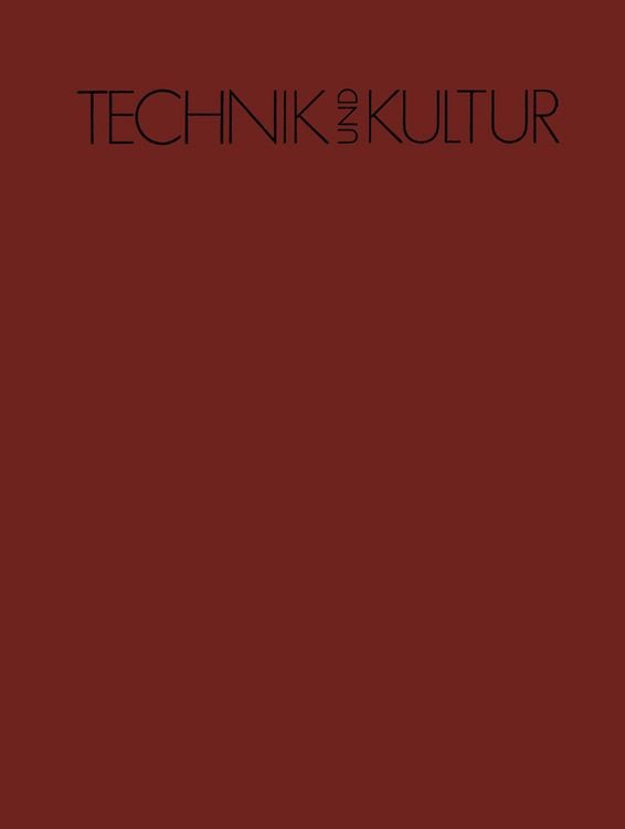Produktbild: Technik und Kultur