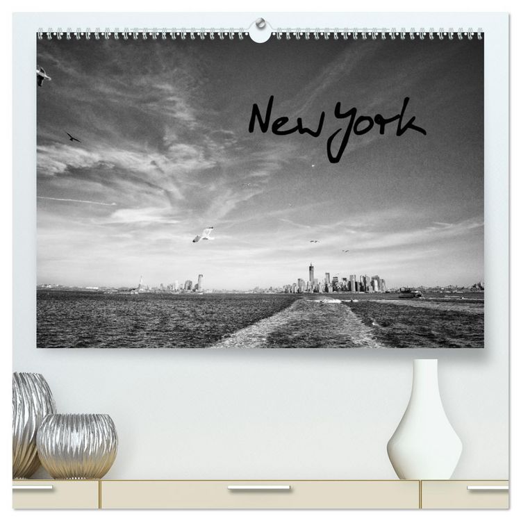 Produktbild: New York 2026 (hochwertiger Premium Wandkalender 2026 DIN A2 quer), Kunstdruck in Hochglanz