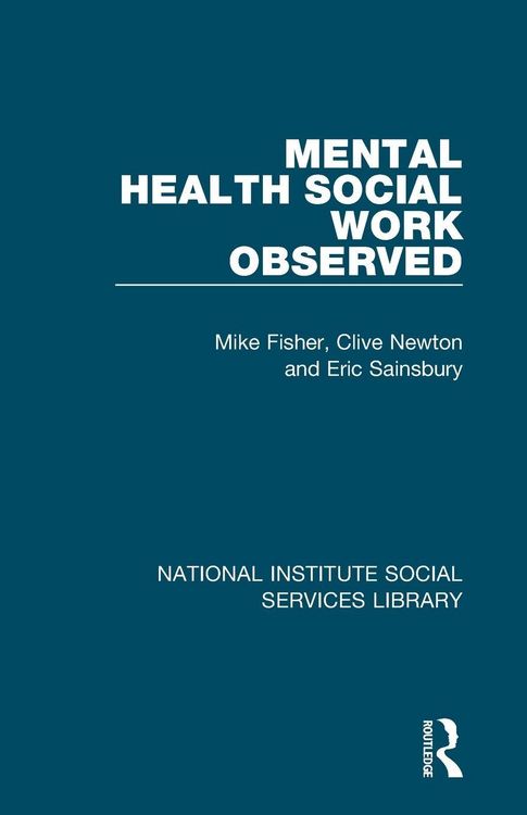 Produktbild: Mental Health Social Work Observed