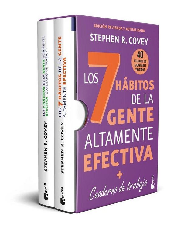 Produktbild: Estuche Los 7 h&aacute;bitos de la gente altamente efectiva: Los 7 h&aacute;bitos de la gente altamente efectiva + Cuaderno de trabajo