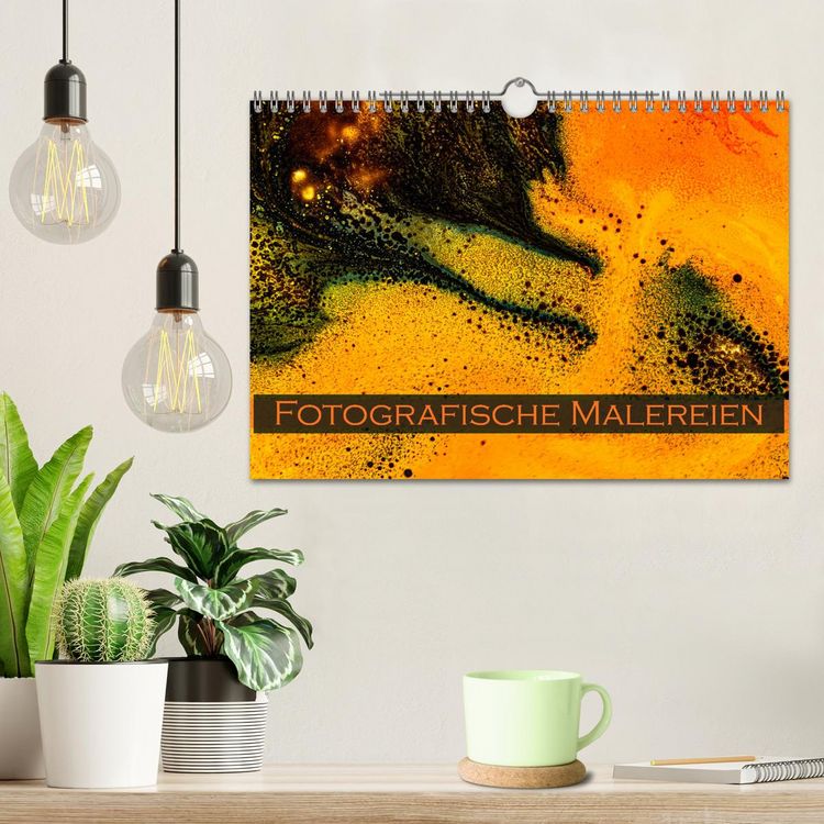 Produktbild: Fotografische Malereien (Wandkalender 2026 DIN A4 quer), CALVENDO Monatskalender