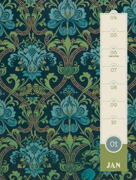 Produktbild: Patterns Wochenplaner Kalender 2027