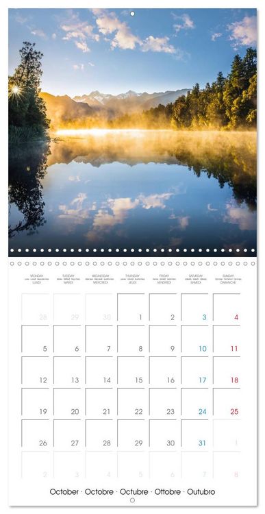 Produktbild: Beautiful New Zealand (Wall Calendar 2026 12 &times; 12 Inch) CALVENDO 12 Month Wall Calendar