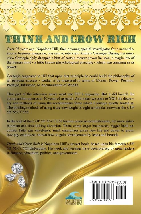 Produktbild: Think and Grow Rich - 1937 Original Masterpiece