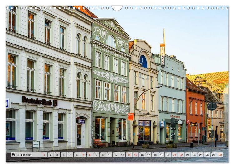 Produktbild: G&uuml;strow Impressionen (Wandkalender 2026 DIN A3 quer), CALVENDO Monatskalender