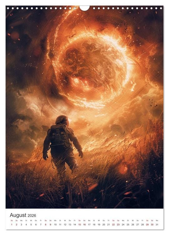 Produktbild: Explorer - Die Entdeckung des Alls (Wandkalender 2026 DIN A3 hoch), CALVENDO Monatskalender