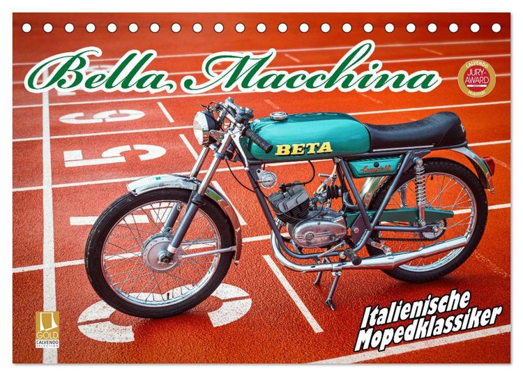 Produktbild: Bella Macchina (Tischkalender 2027 DIN A5 quer), CALVENDO Monatskalender