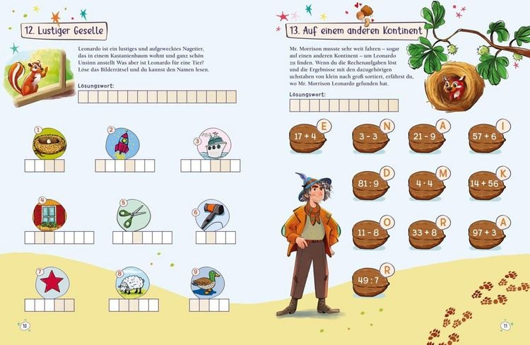 Produktbild: Die Schule der magischen Tiere Besch&auml;ftigung: Das gro&szlig;e R&auml;tselbuch