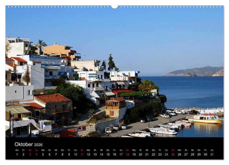 Produktbild: Griechenland - Insel Kreta (Wandkalender 2026 DIN A2 quer), CALVENDO Monatskalender
