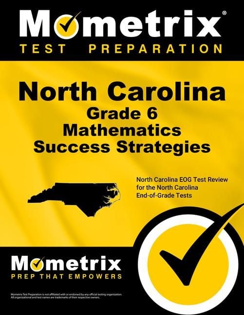 Produktbild: North Carolina Grade 6 Mathematics Success Strategies Study Guide