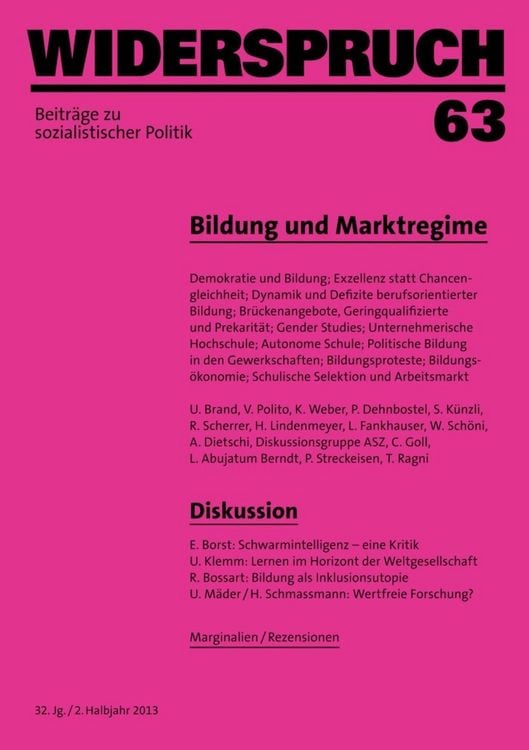 Produktbild: Widerspruch 63