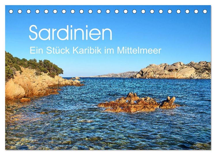 Produktbild: Sardinien - Ein St&uuml;ck Karibik im Mittelmeer (Tischkalender 2026 DIN A5 quer), CALVENDO Monatskalender