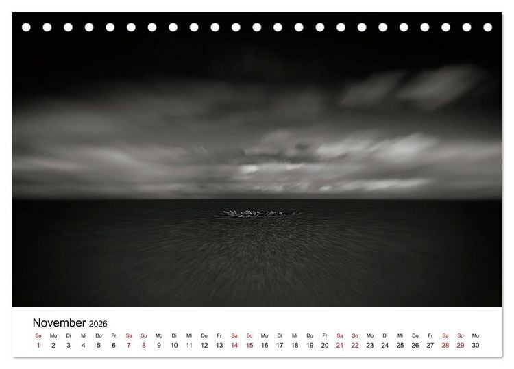 Produktbild: Sylt ... bewegt (Tischkalender 2026 DIN A5 quer), CALVENDO Monatskalender