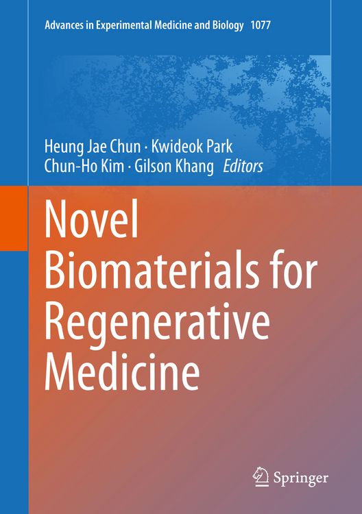 Produktbild: Novel Biomaterials for Regenerative Medicine