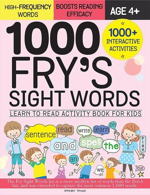 Produktbild: 1000 Fry S Sight Words: Learn to Read Activity Book for Kids