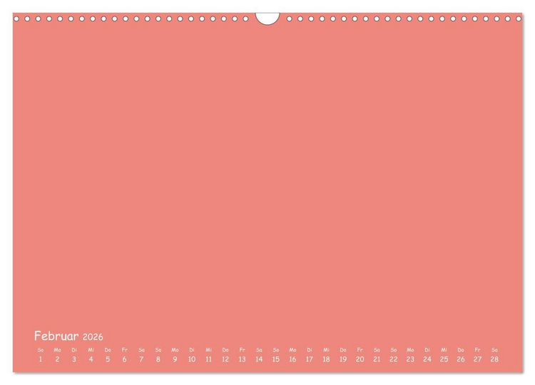 Produktbild: Regenbogen Kinder Bastelkalender - Zum Selbstgestalten - DIY Kreativ-Kalender (Wandkalender 2026 DIN A3 quer), CALVENDO Monatskalender