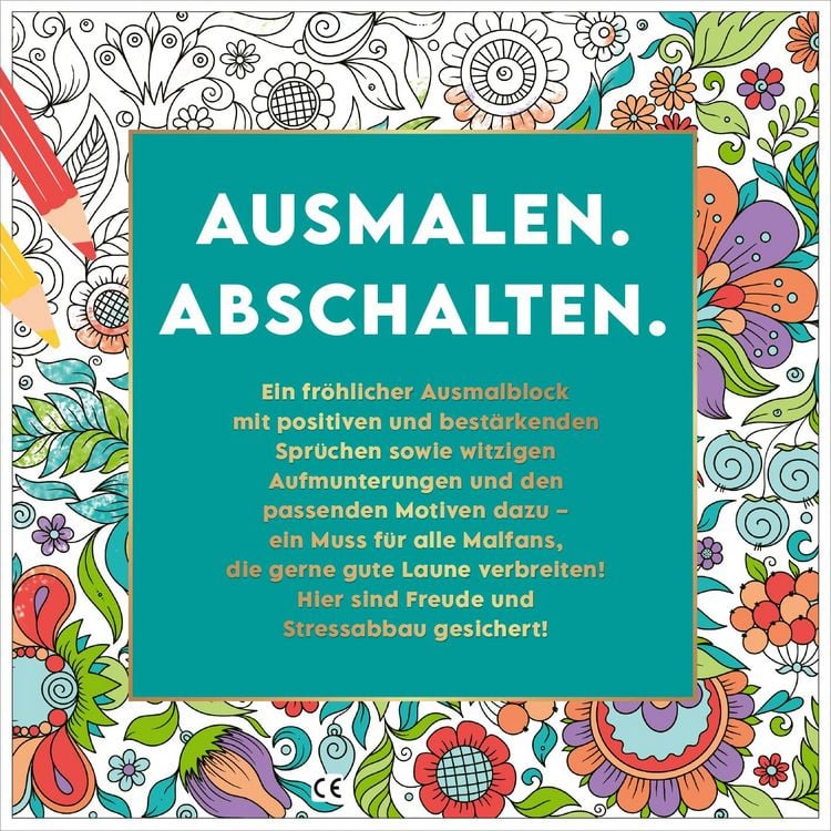 Produktbild: Ausmalen. Abschalten. Glücklich sein.