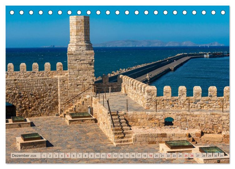 Produktbild: Kreta - Inselliebe (Tischkalender 2026 DIN A5 quer), CALVENDO Monatskalender