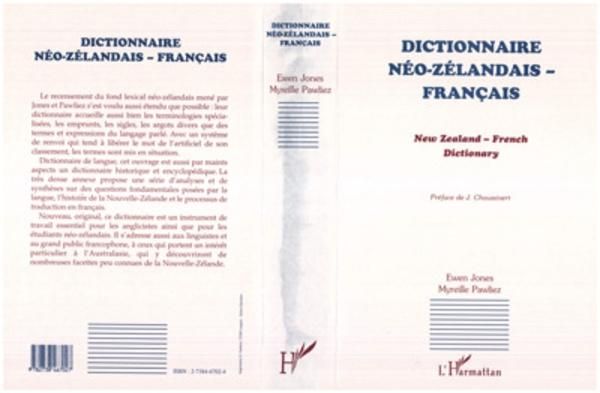 Produktbild: Dictionnaire Neo-Zelandais-Fran&ccedil;ais