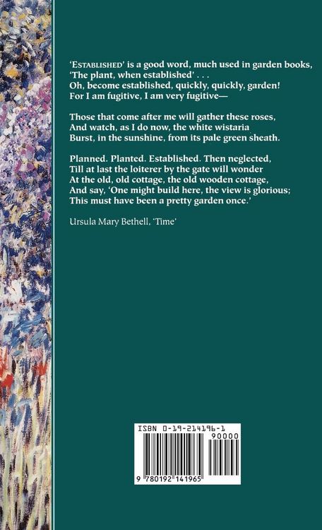 Produktbild: The Oxford Book of Garden Verse